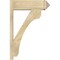 Ekena Millwork Legacy Arts & Crafts Rough Sawn Outlooker, Douglas Fir, 8"W x 26"D x 38"H OUT08X26X38LEC03RDF - alternate 4